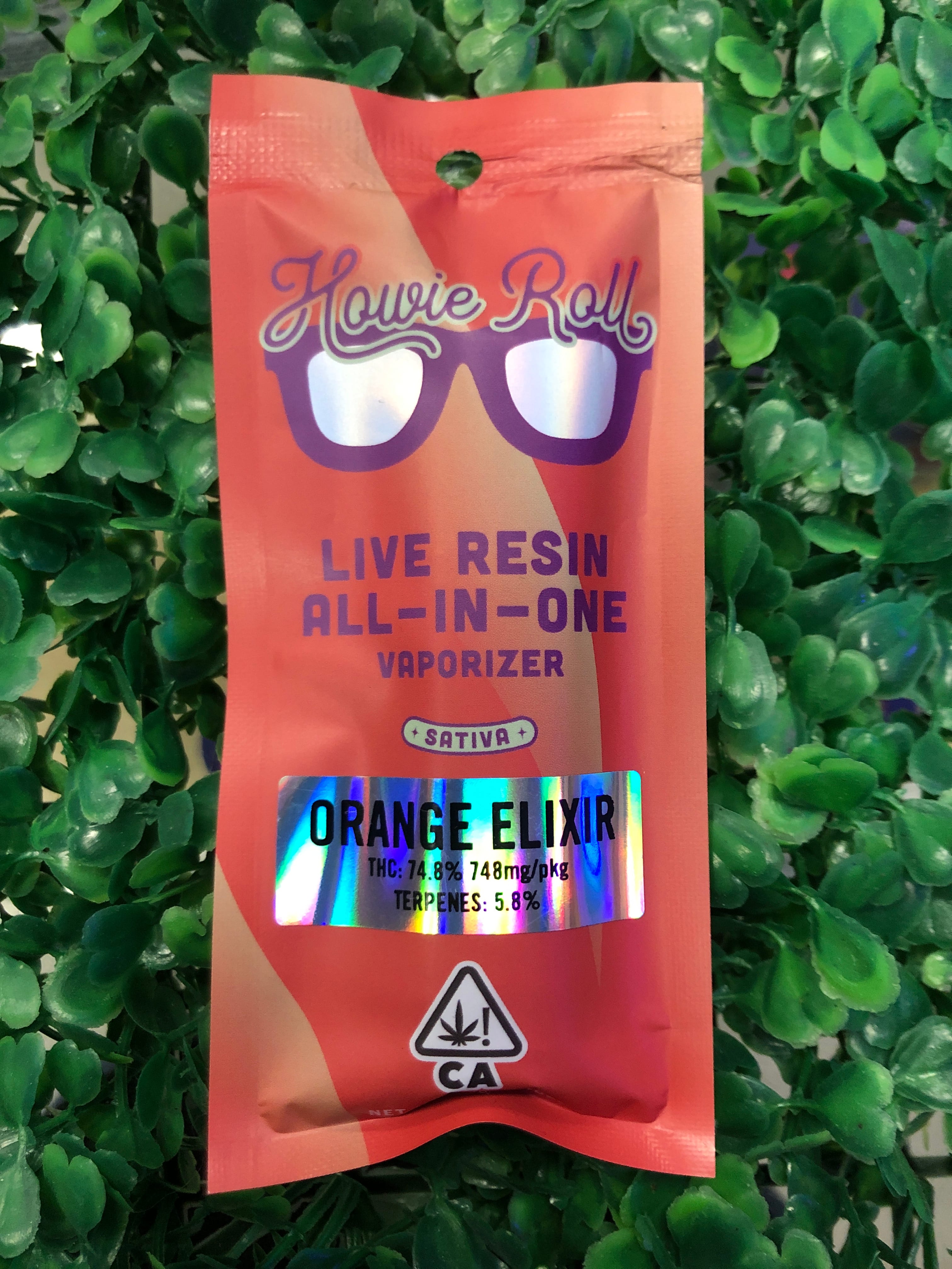 Orange Elixir Disposable 1g - Howie Roll - Disposable - $32 - Vapes