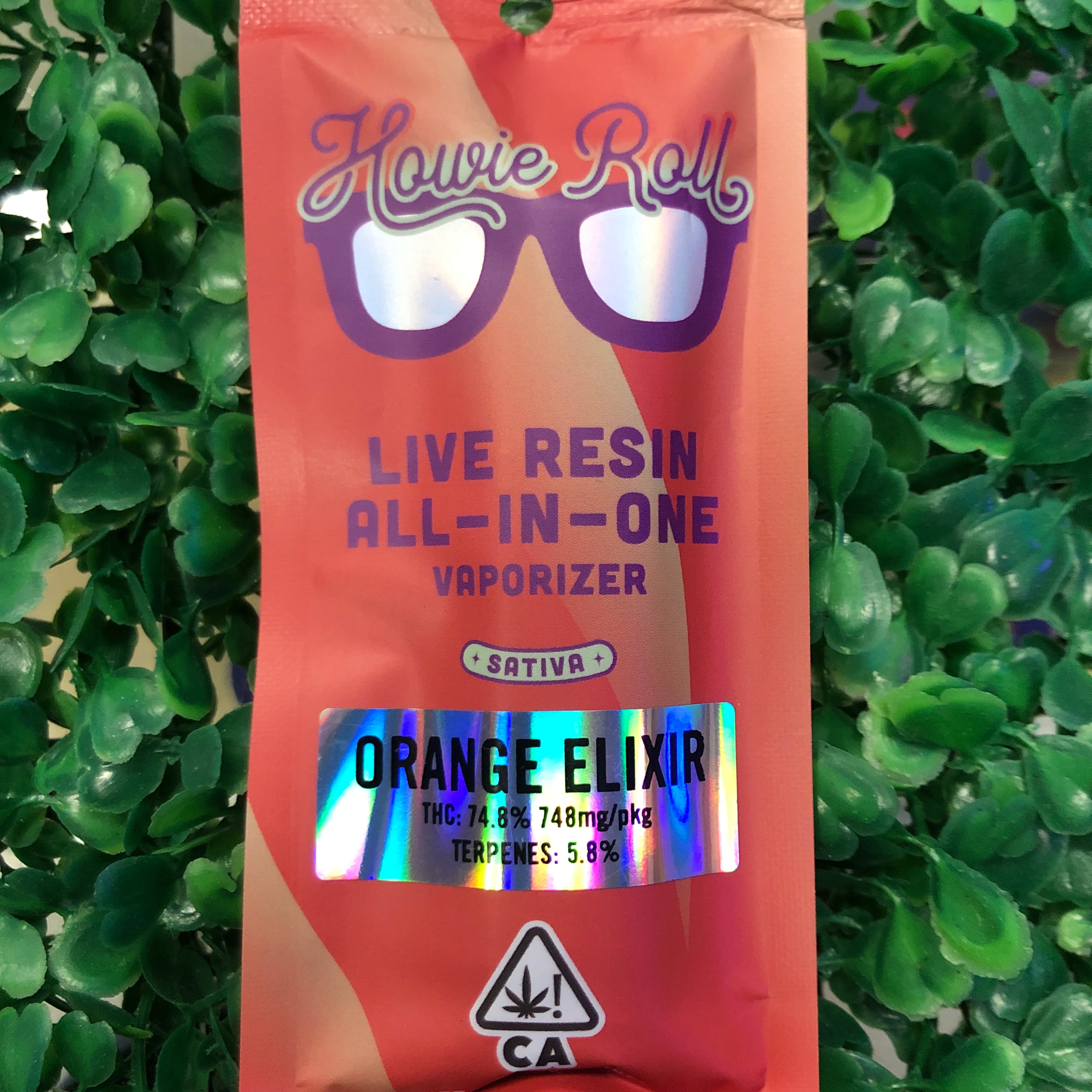 Orange Elixir Disposable 1g - Howie Roll - Disposable - $32 - Vapes