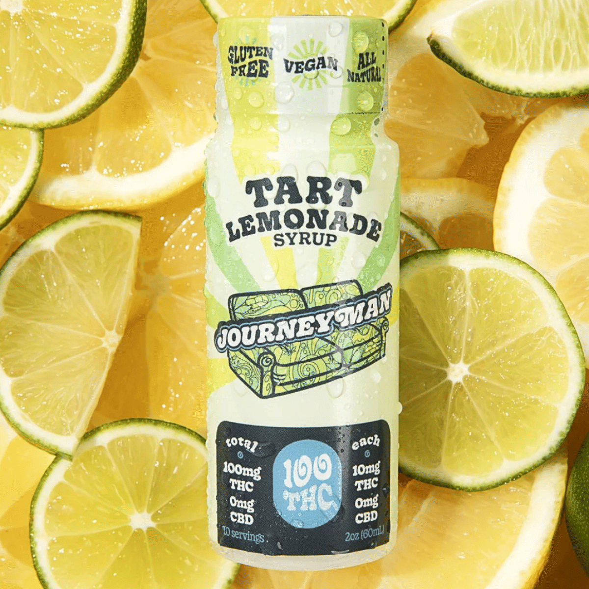 Tart Lemonade Syrup | 2oz | 100mg