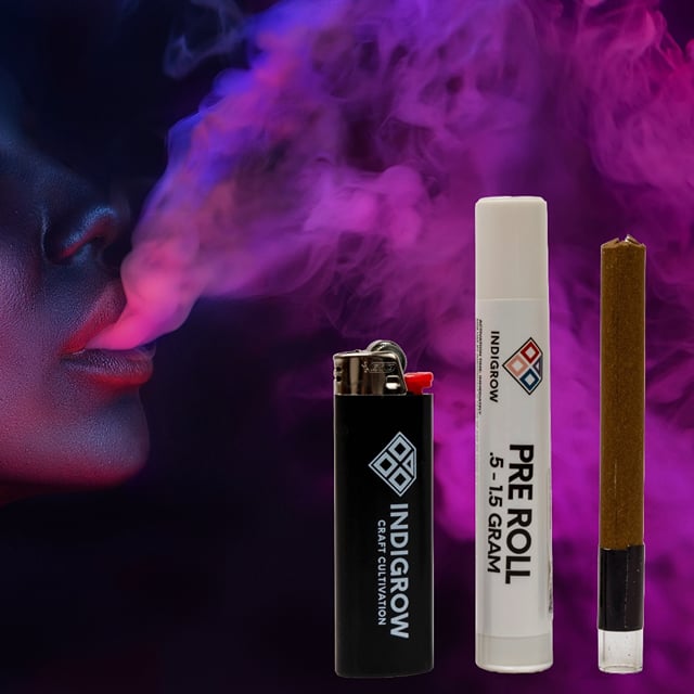 Pakistani Chitral Kush 1.5G Blunt (Hemp Paper/Glass Tip)