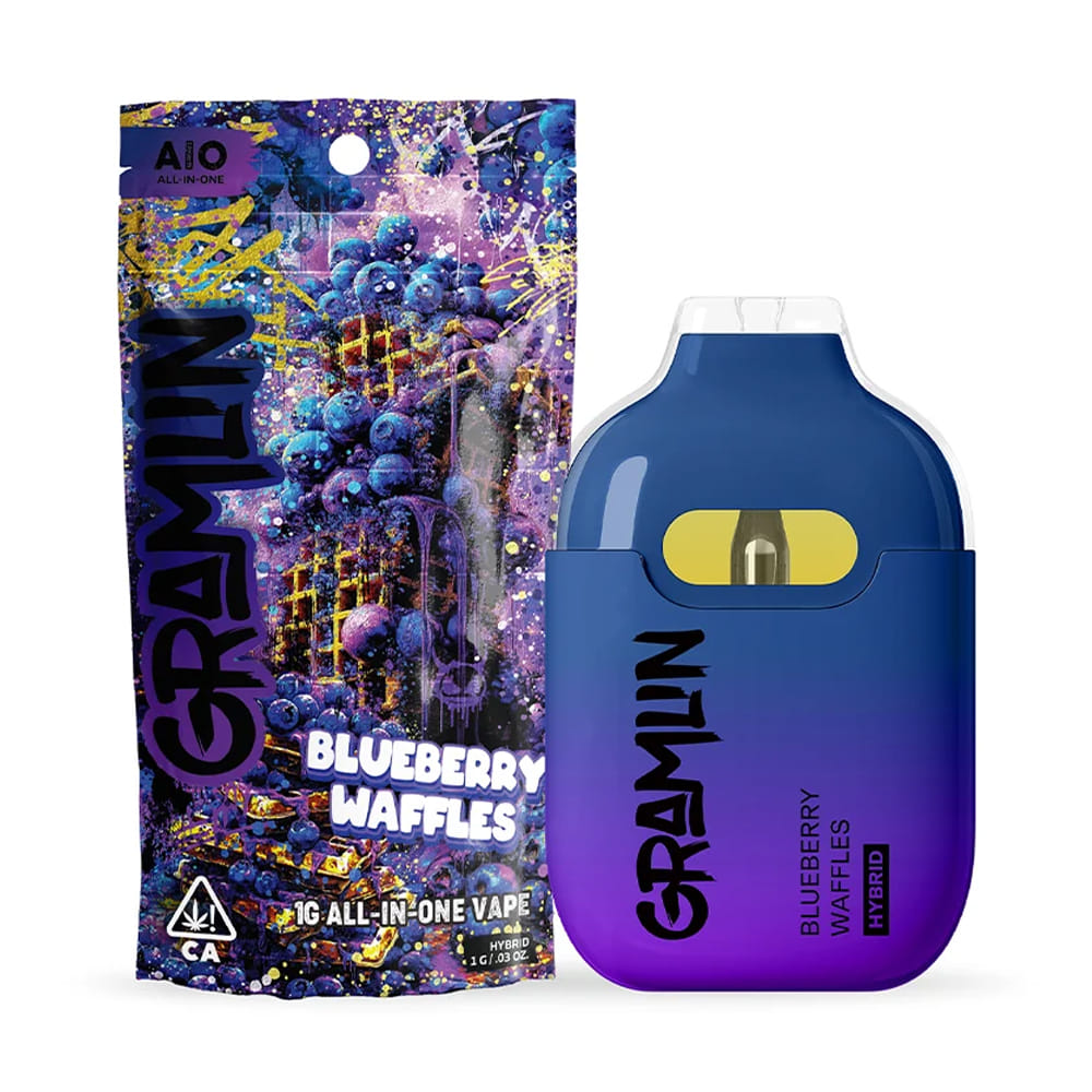 Blueberry Waffles (H) - 1g AIO *B2G1 EVERYDAY* - Gramlin - Blueberry Waffles (H) - $25 - Cartridges