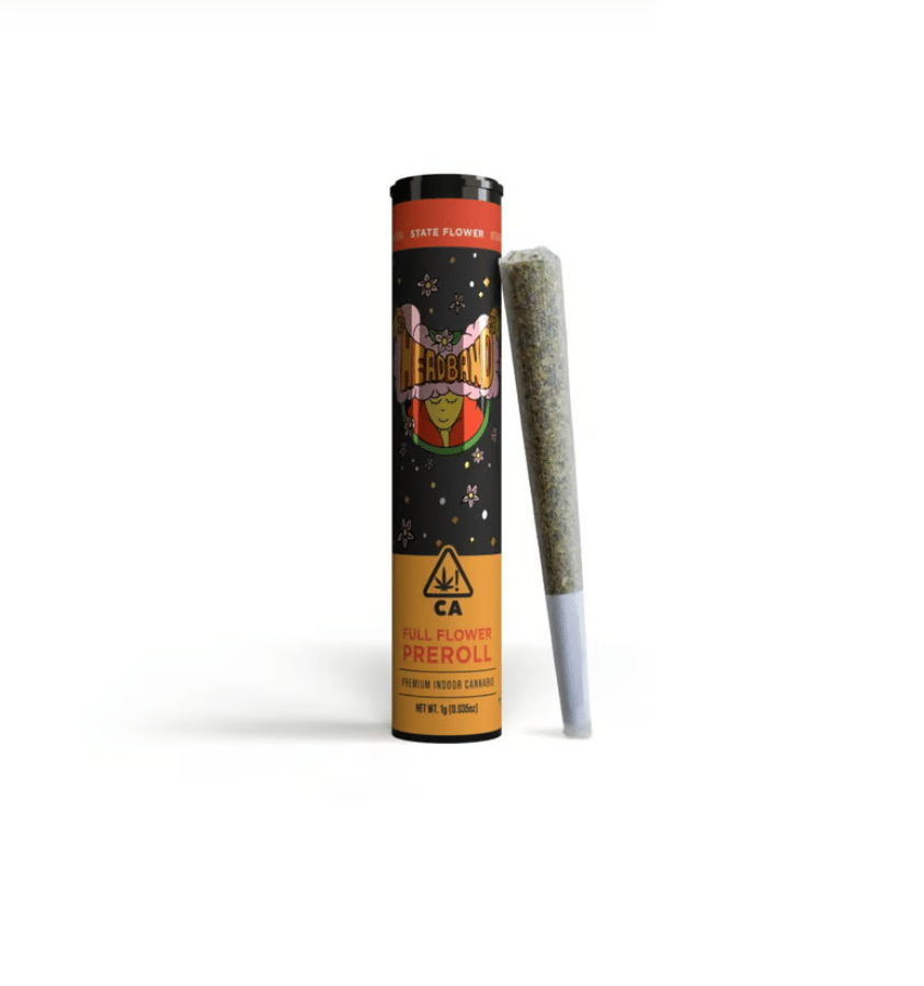 Headband - 1g Pre Roll - State Flower - 1g PR - Hybrid - $8 - Pre-Rolls