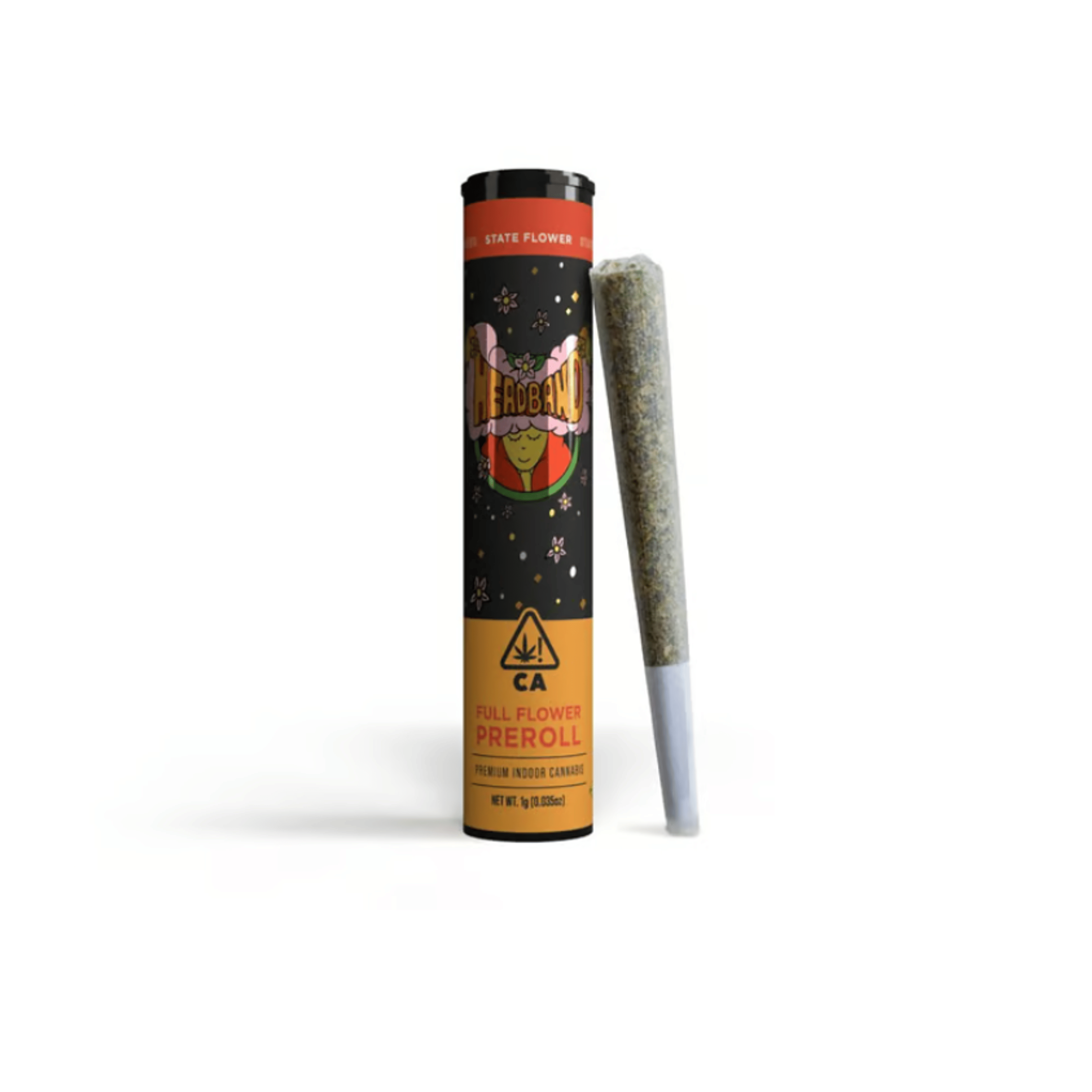 Headband - 1g Pre Roll - State Flower - 1g PR - Hybrid - $8 - Pre-Rolls