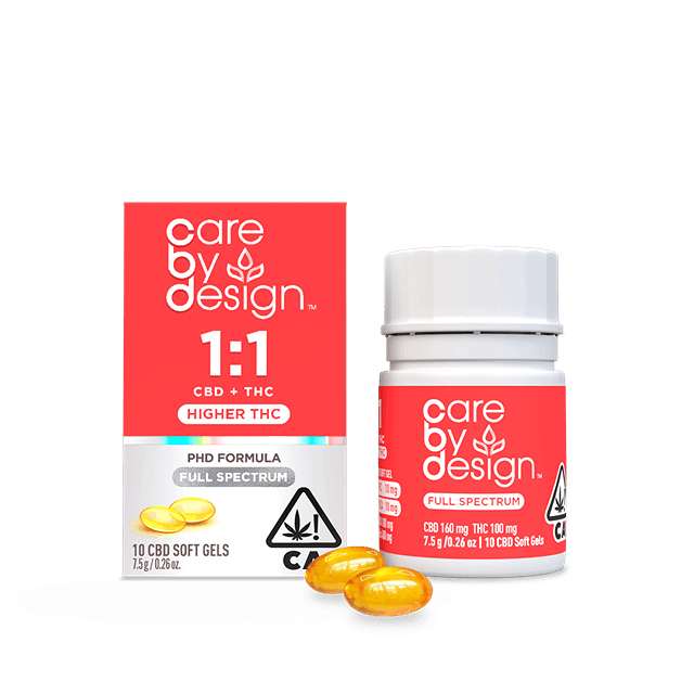 1:1 | 100mg 10ct Soft Gels