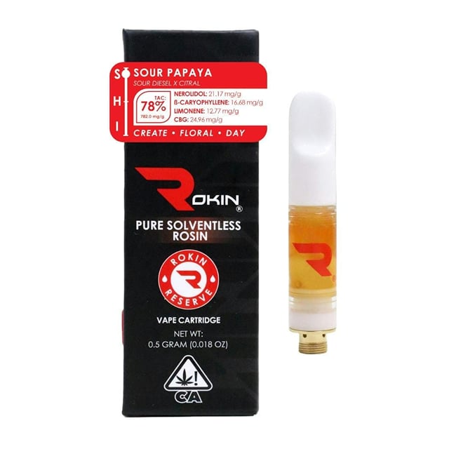 Sour Papaya | .5g Rosin Cartridge