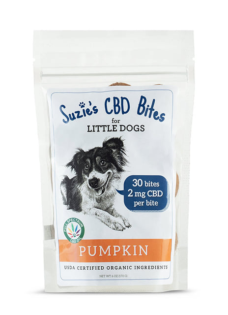 CBD Dog Treats 2MG/60MG - Pumpkin