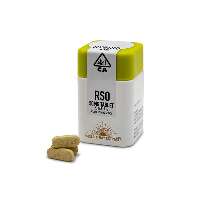 Frozen Lemons | 50mg RSO Tablets | 1000mgTotal