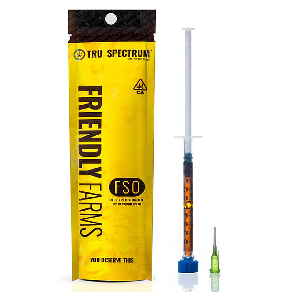 Friendly Brand — Full Spectrum Oil - Pineapple Haze
