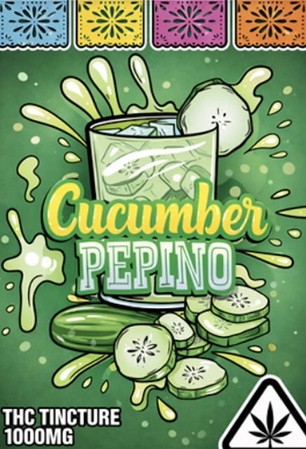 Cucumber Pepino | 1000mg Rosin Syrup 2oz