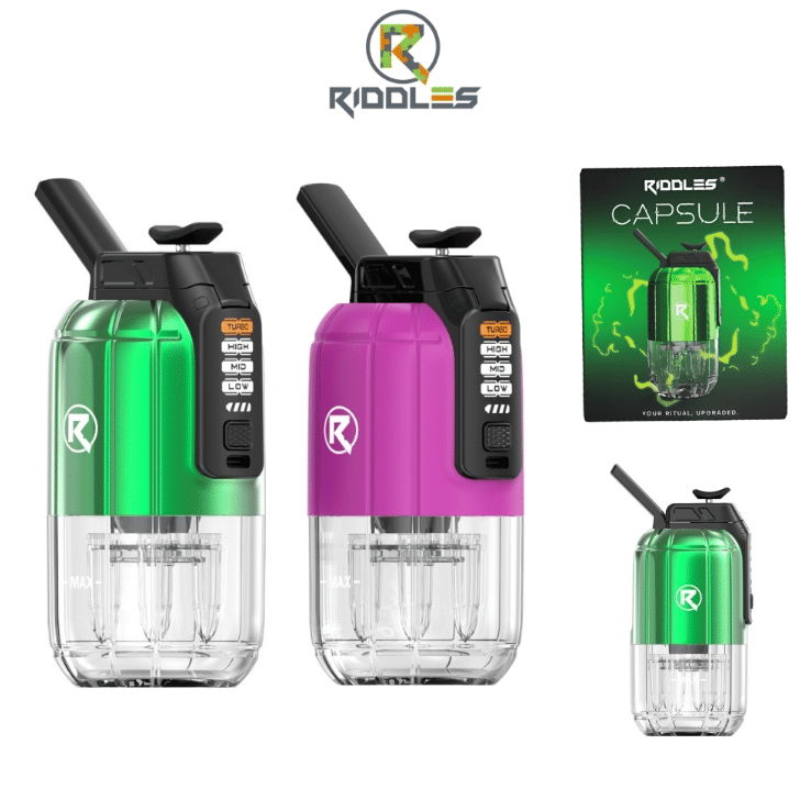Capsule Ceramic Heating E Rig - Riddles - Capsule E Rig - $69.99 - Accessories