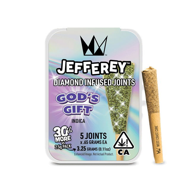 God's Gift | 0.65G Jefferey Infused Joint 5 Pack