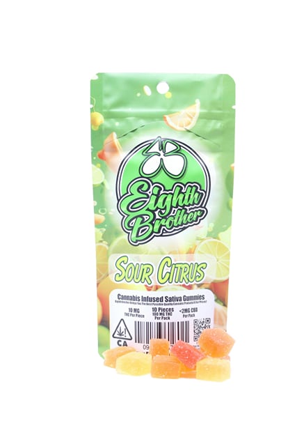 Sour Citrus | 100mg Gummies