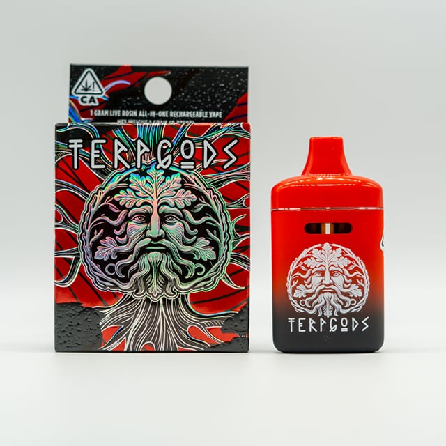TerpGods - Apple Tartz x Tangie Cookie Burger - 1g Rosin "All-In-One" Vape