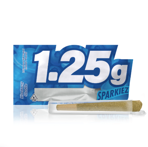 Sparkiez — Blueberry Slushie And Kief Coated 1.25