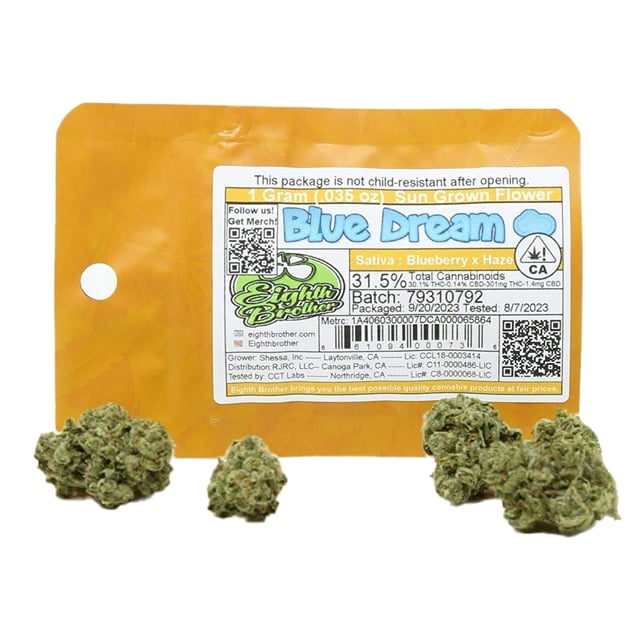 Blue Dream Infused Preroll 1G
