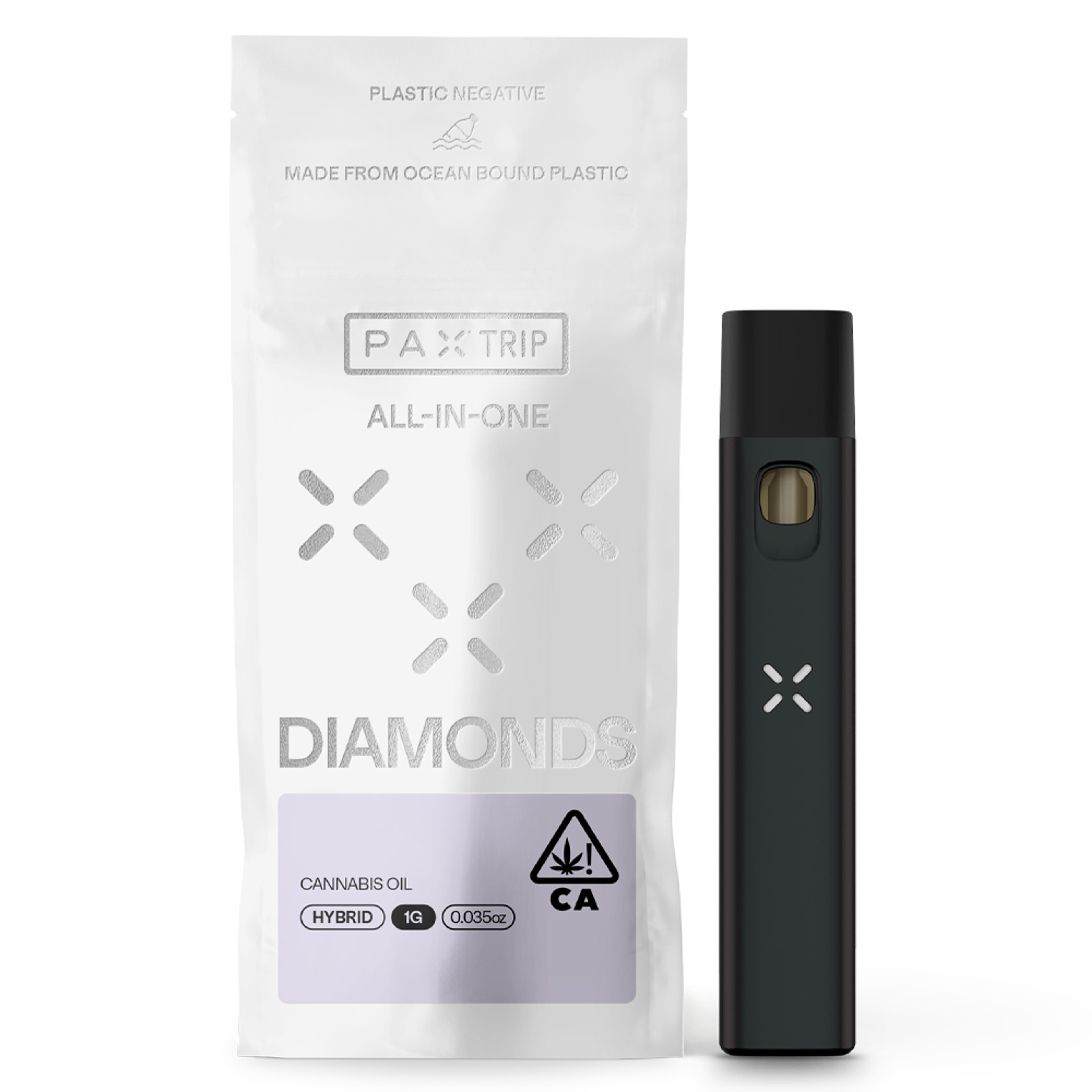 OG Kush (H) AIO Trip 1g - Diamonds - PAX - OG Kush (H) - $36 - Cartridges