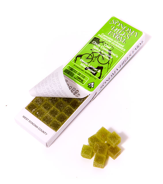 MEYER LEMON & WILD FENNEL GUMMIES | SPICY ARUGULA 2:1:1 THC:CBD:CBG | SONOMA HILLS FARM