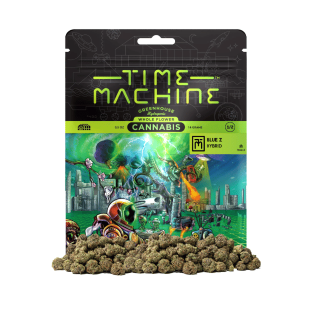 Time Machine 14g Flower - Blue Z