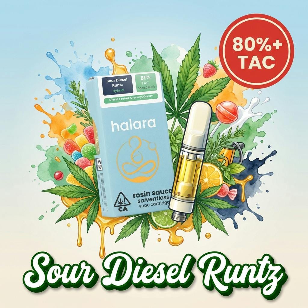 Halara — Sour Diesel Runtz - - _ Made With Heritage Co