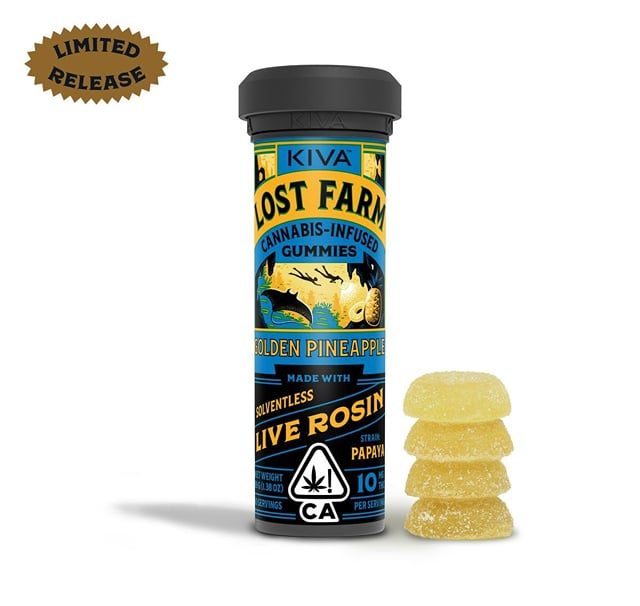 Golden Pineapple x Papaya | 100mg Live Resin Chews