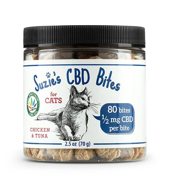 CBD Cat Treats 0.5MG/40MG - Chicken & Tuna