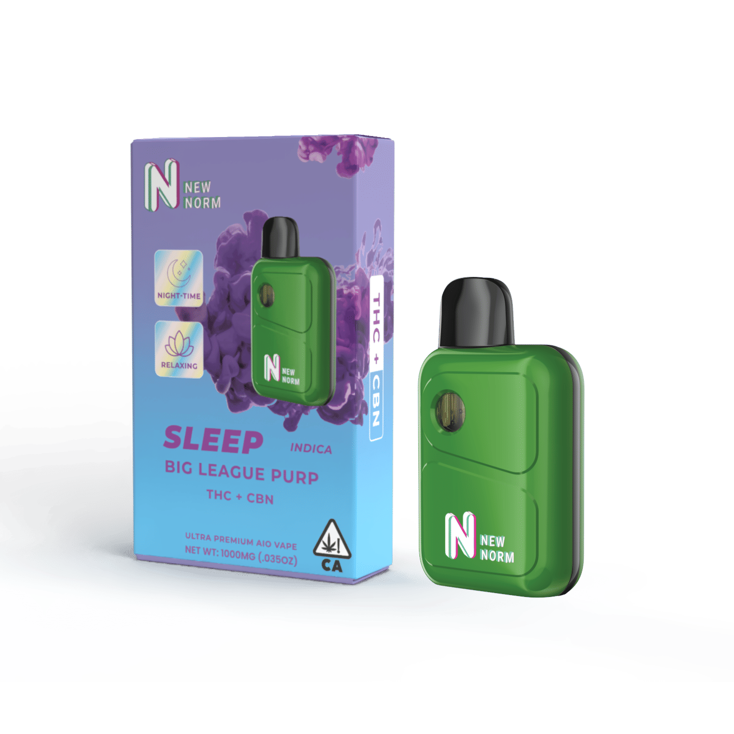New Normal — Sleep (Big League Purp) - 1g Disposable