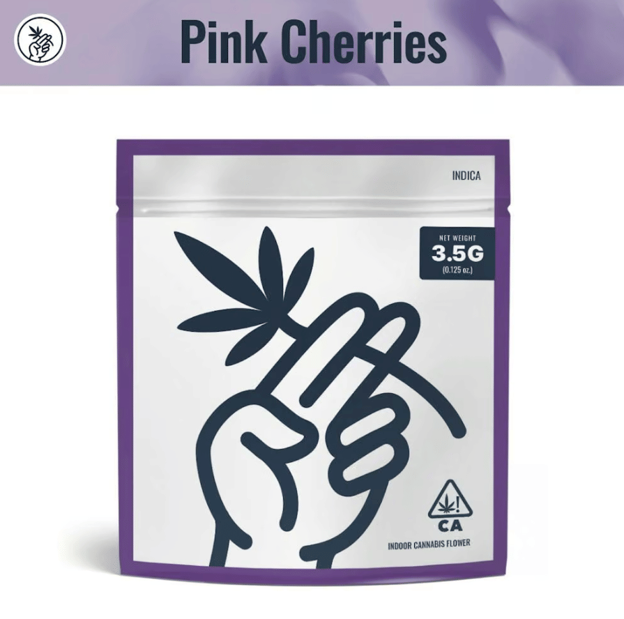 Pink Cherries - 3.5g - WeGrow - 3.5g - Indica - $35 - Flower (Eighths)
