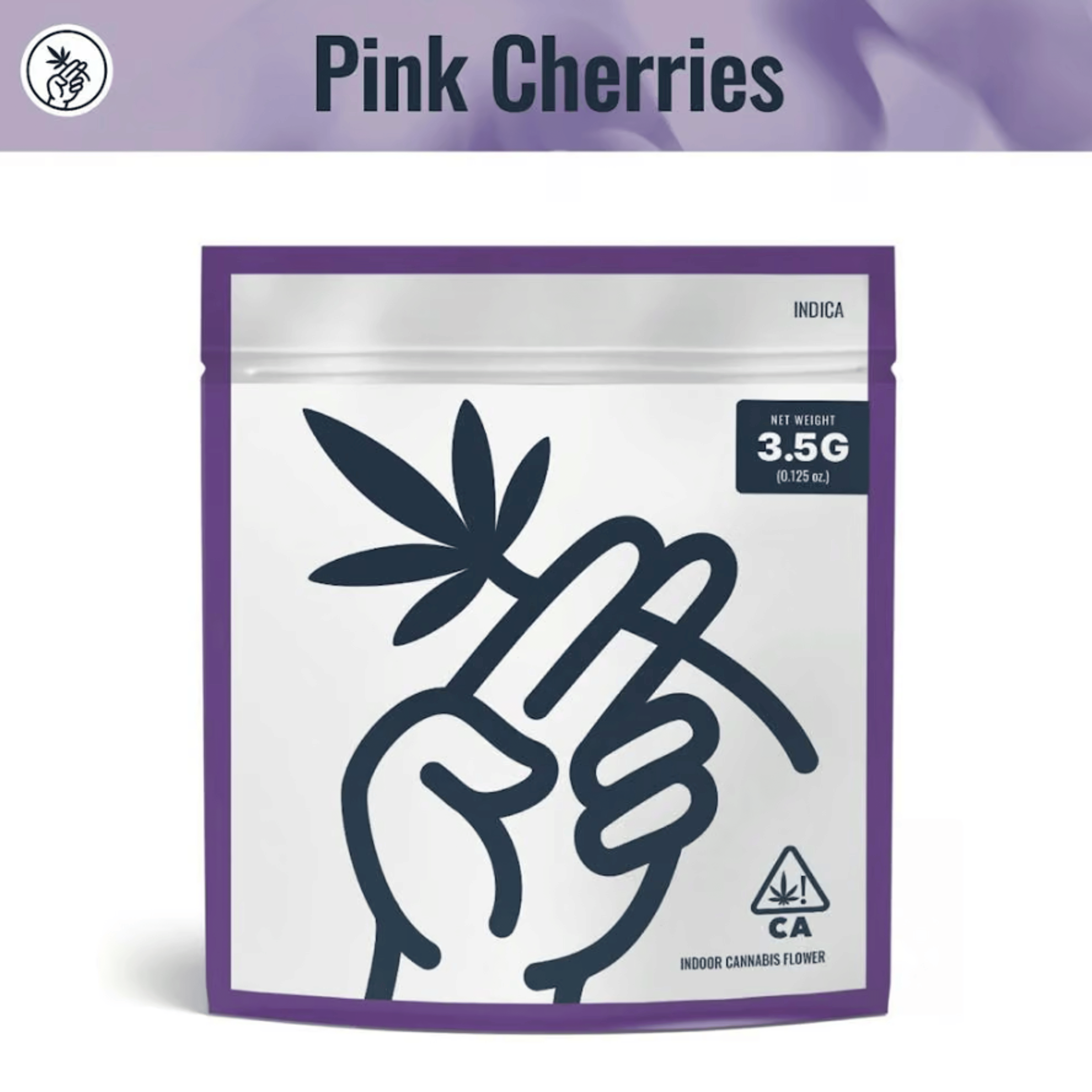 Pink Cherries - 3.5g - WeGrow - 3.5g - Indica - $35 - Flower (Eighths)