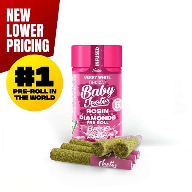 Berry White | .5g x 5 Infused Pre-Roll Pack