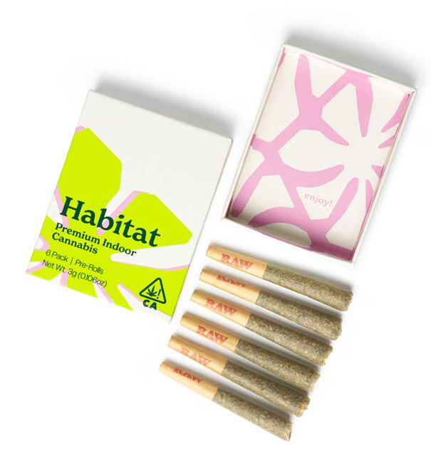 Green Habitat Paloma Preroll Pack