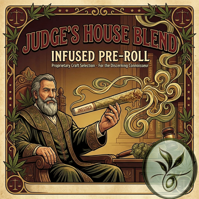 Judge's House Blend- 1g Infused Pre-Roll Fuhgeddaboudit