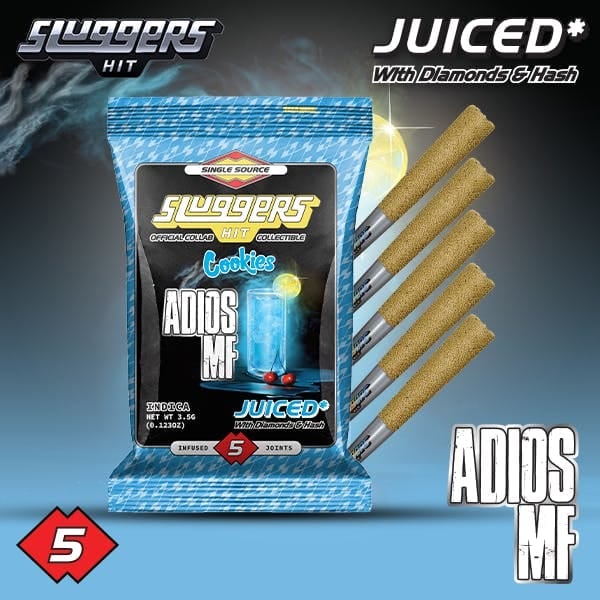 Adios MF | .7g x 5 Infused Pre-Roll Pack