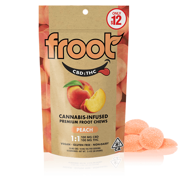Peach 1:1 | 100mg Gummies