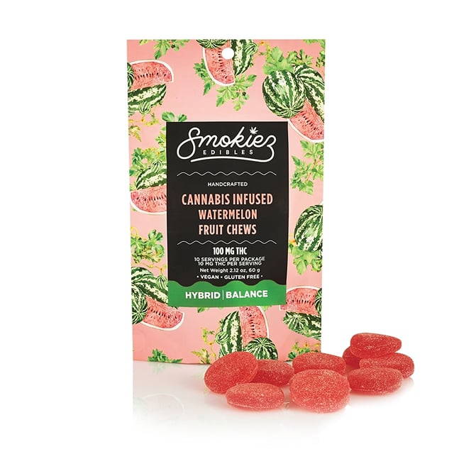 Watermelon Fruit Chews 100MG