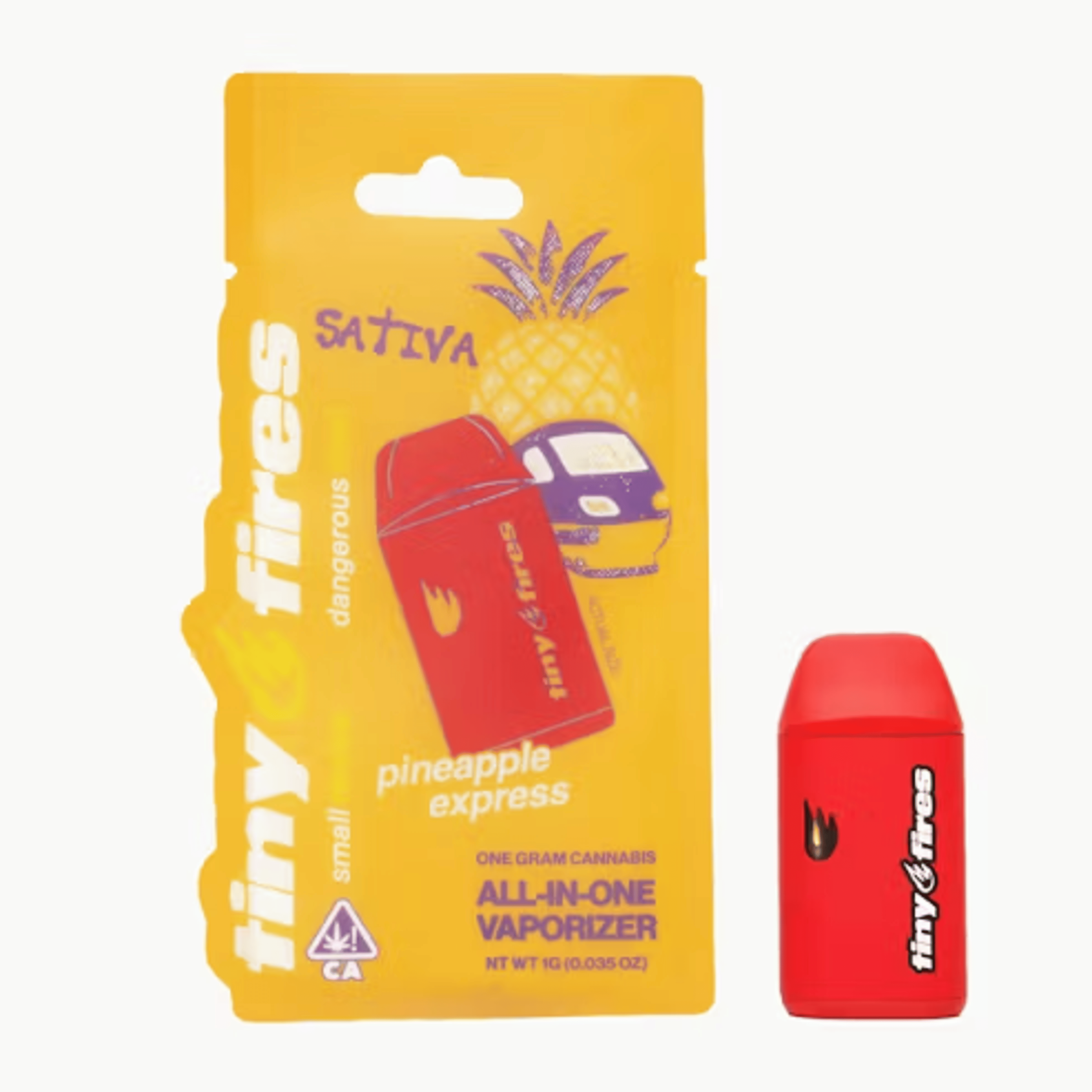 Pineapple Express Disposable 1g - Tiny Fires - Disposable - $22 - Vapes
