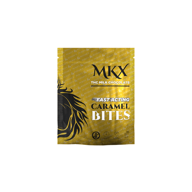 Chocolate Bites 200mg - Milk Chocolate Caramel