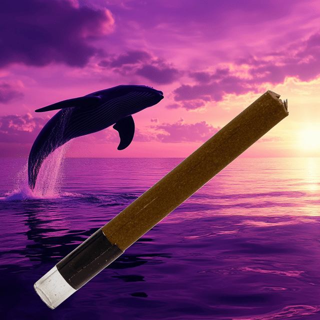 Purple Dream Ride 1.5G Blunt (Hemp paper/Glass tip)