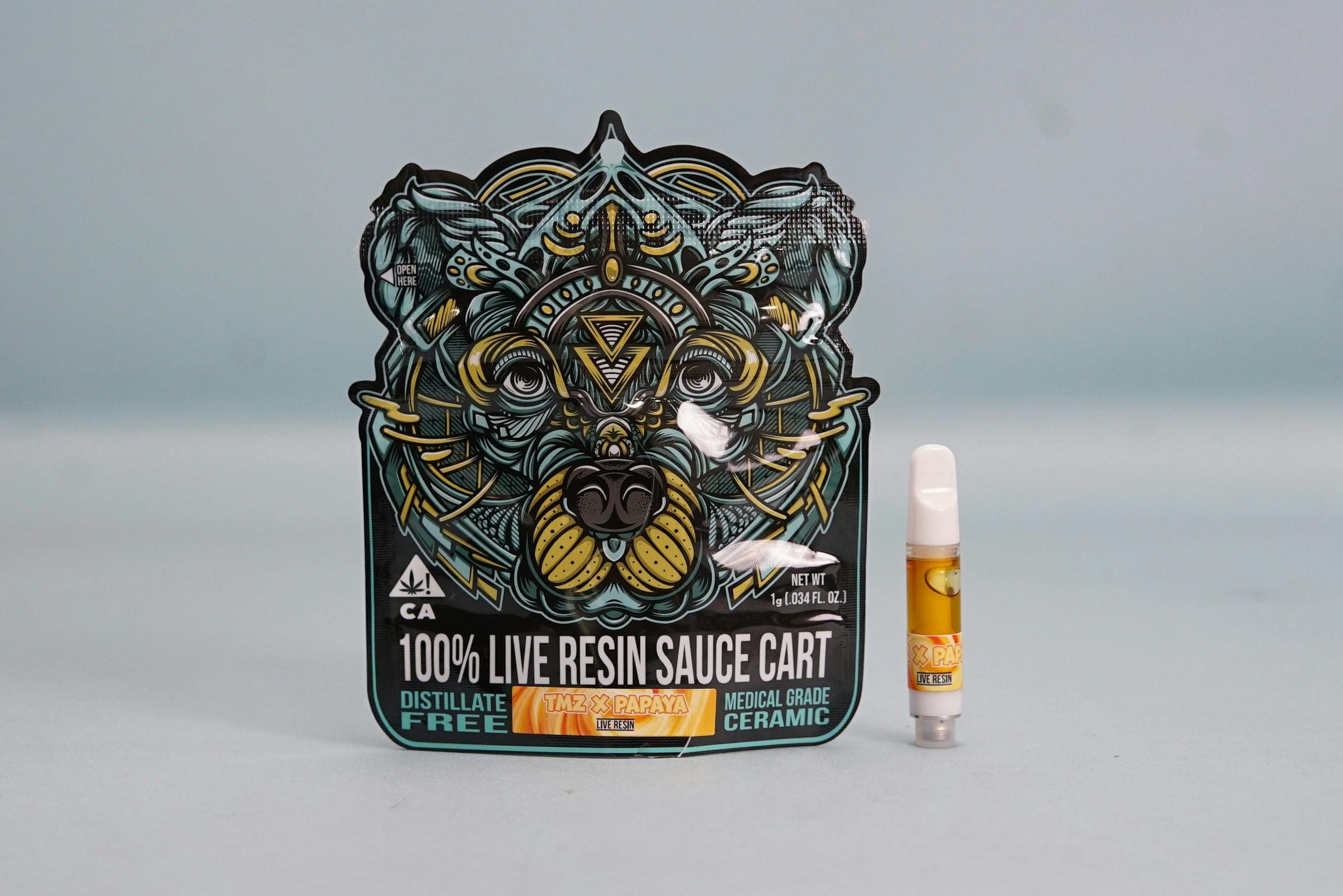 TMZ x Papaya - 510 Threaded - Cartridge - BEAR LABS -  - $33.25 - Vape