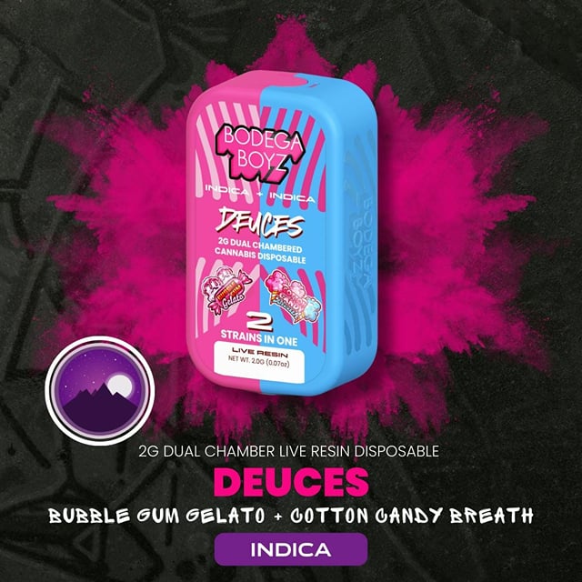 Bubble Gum Gelato x Cotton Candy Breath | 1g Live Resin AIO