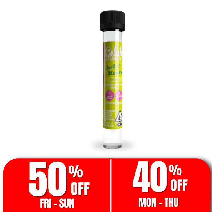 Gelato Lolli's | 1.2g - Jack Herer - Infused Pre-Roll - Sativa - Gelato - Gelato -  - $10 - Pre-Rolls