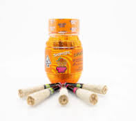 Orange Burst | .7g x 5 Diamond Infused Pre-Roll Pack