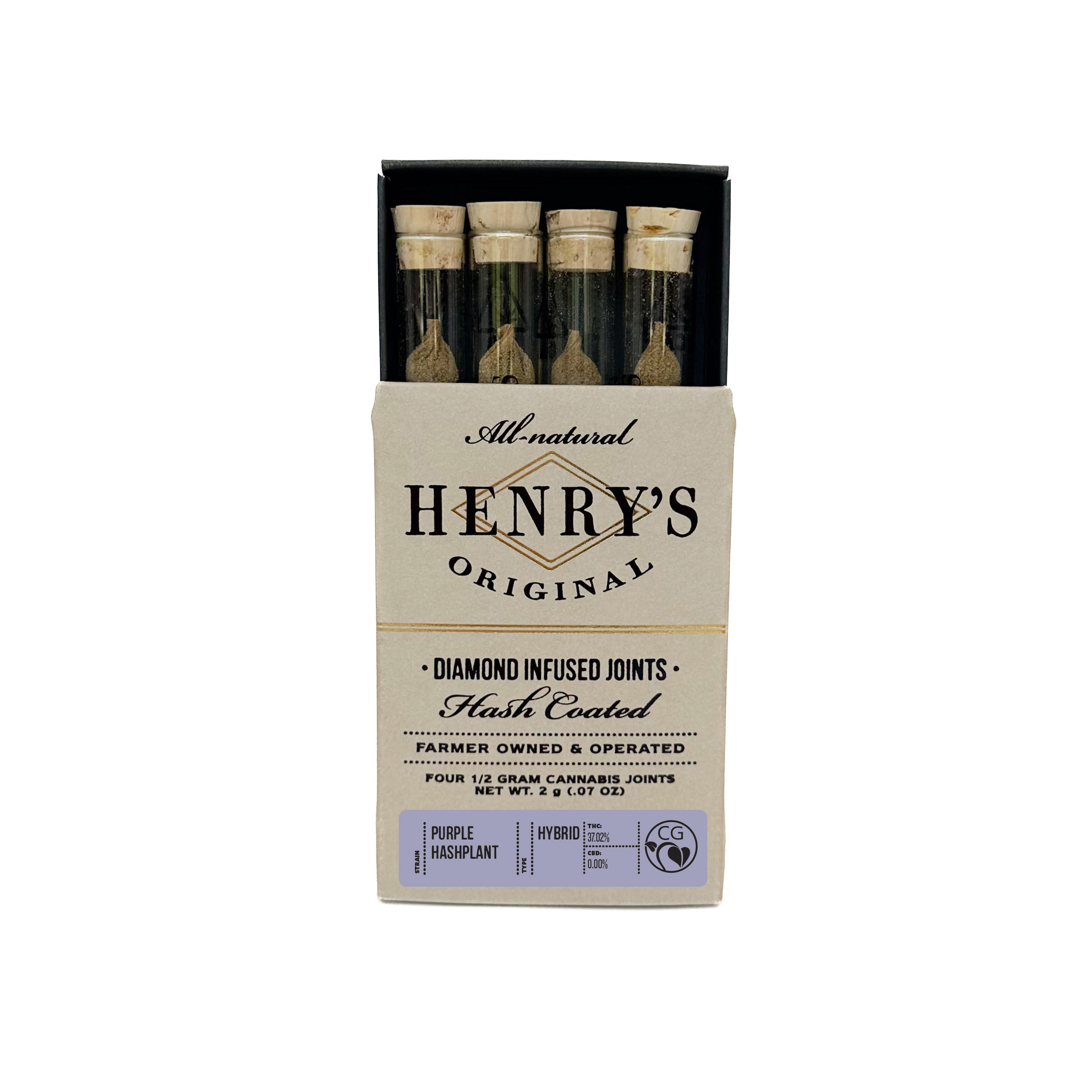 Henry's Original: Purple Hashplant - . Coated