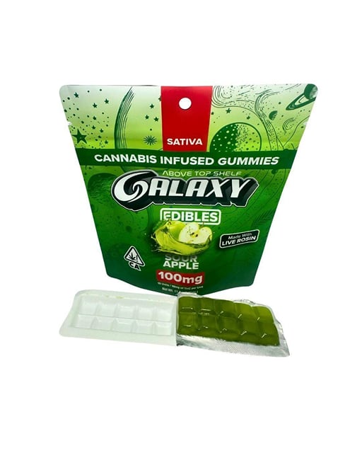 Sour Apple | 100mg Live Rosin Gummies