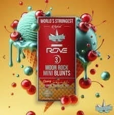Cherry Gelato | .7g x 3 Moonrock Blunts