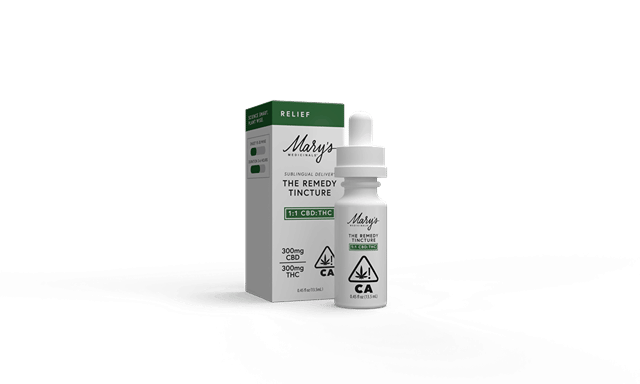 Relief | 1:1 300CBD:300THC | .45oz Tincture