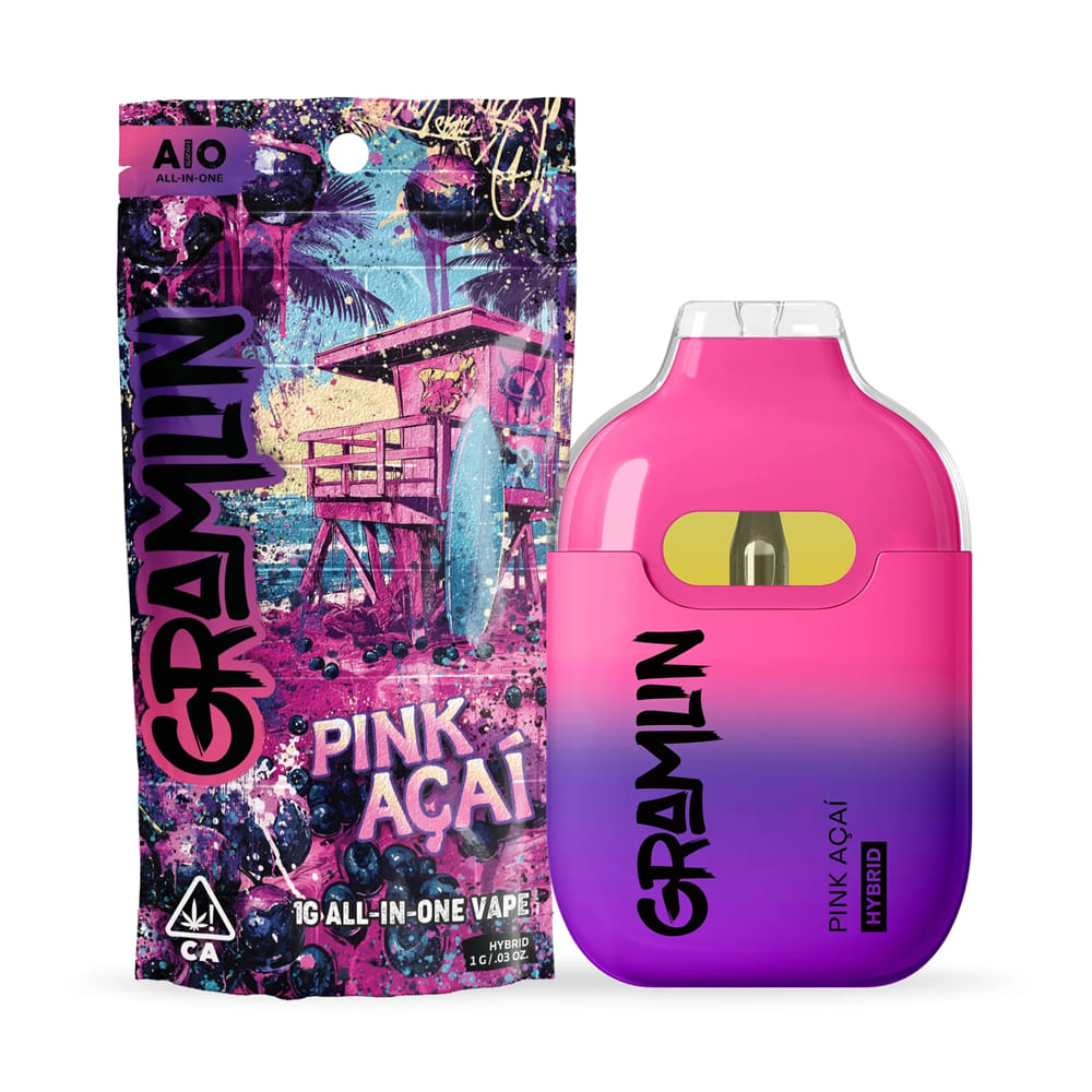 Pink Acai (H) - 1g AIO *B2G1 EVERYDAY* - Gramlin - Pink Acai (H) - $25 - Cartridges