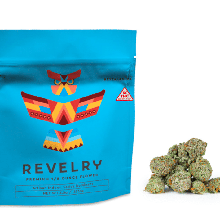 Revelry: Cherry OG - Indica - Eighth (3.5g) - Revelry Herb Co. -  - $27 - Flower