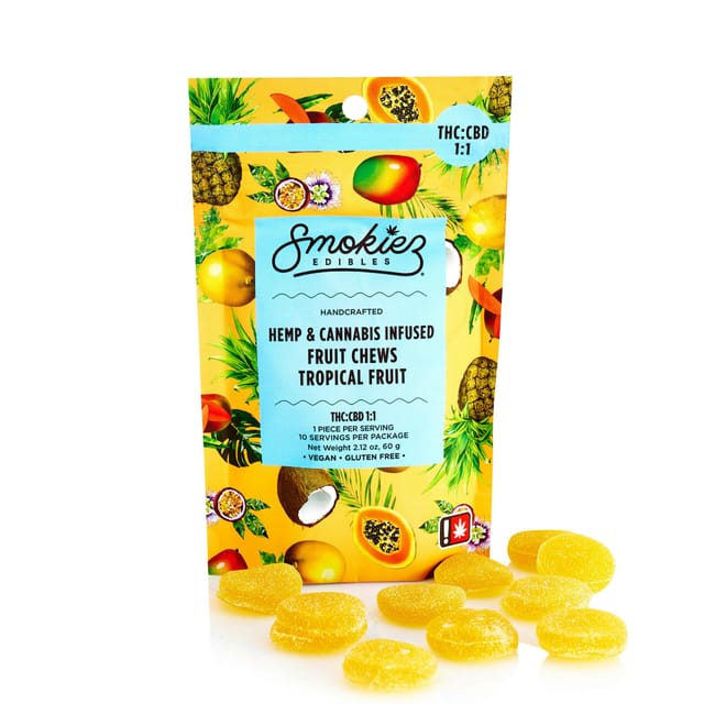 Smokiez Edibles: Sweet Tropical - Fruit Chews