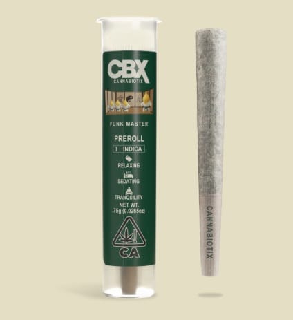 Funk Master | Pre-Roll [.75g] - Cannabiotix -  - $11 - Pre-Rolls
