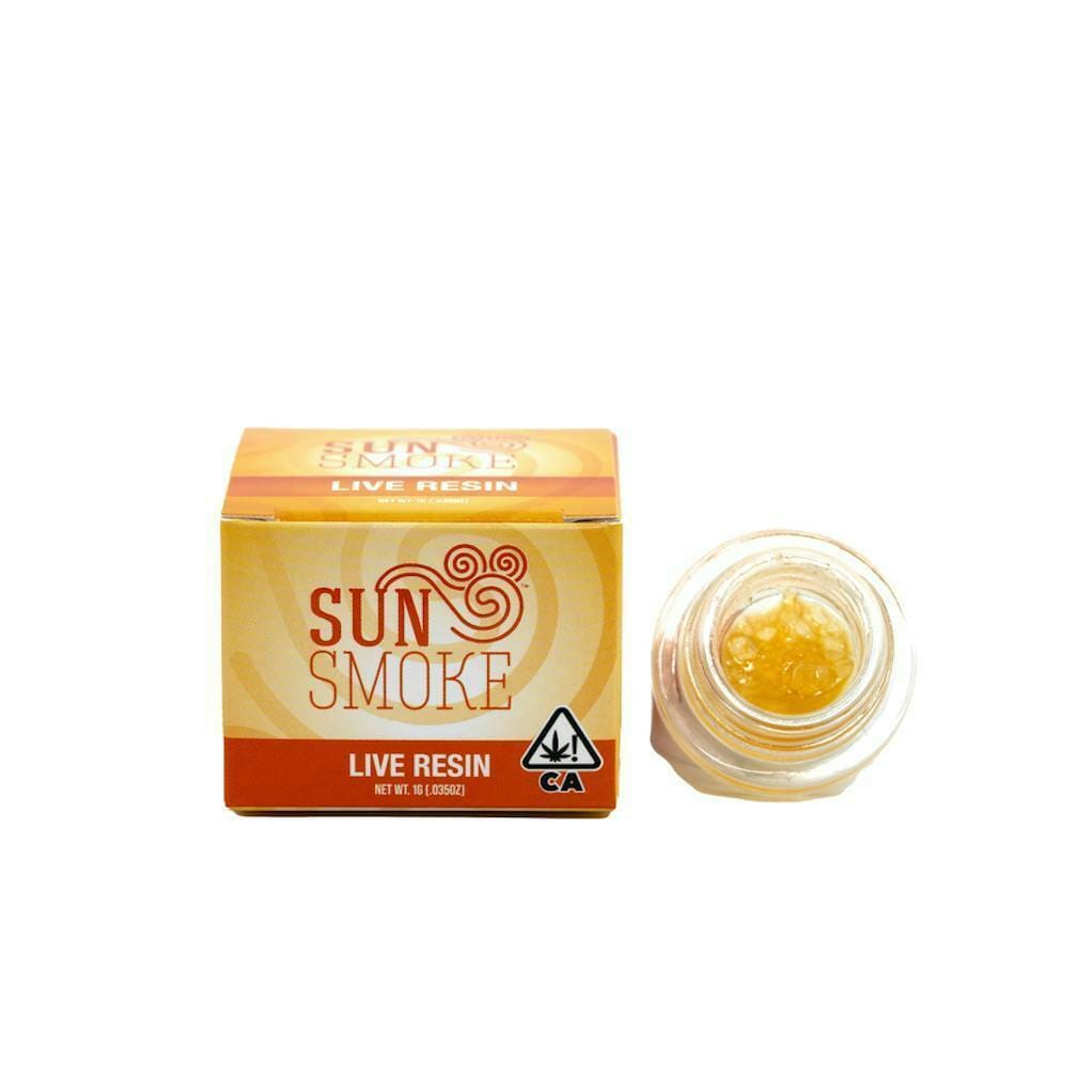 SunSmoke 1g Live Resin Badder Lucid Lemon (S) - Sun Smoke -  - $15 - Concentrates